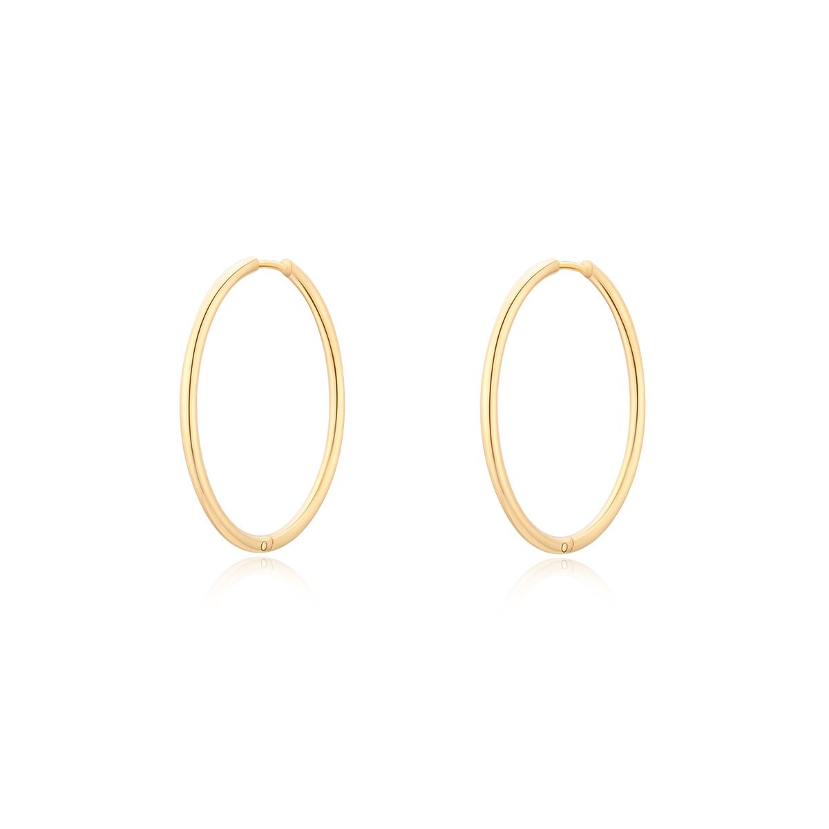 30mm 9ct gold hoop earrings hotsell