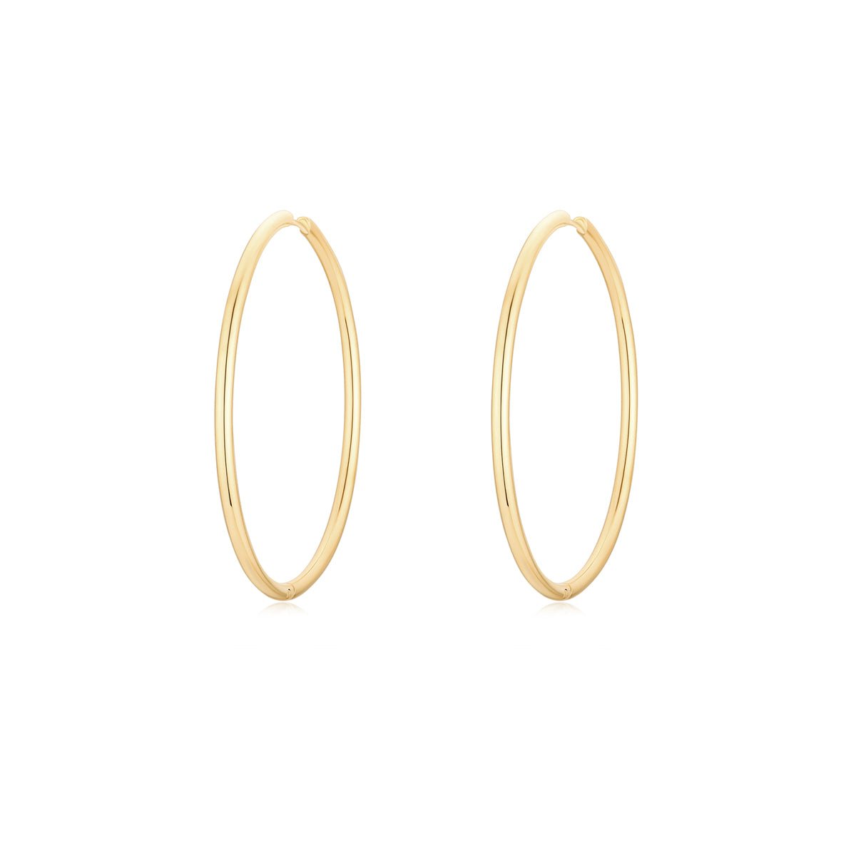◆HYERES LOR◆ [Bayer] (Y) Rope loop hoop earrings BH7E52700 Brass Loop Hoops – Leigh Miller
