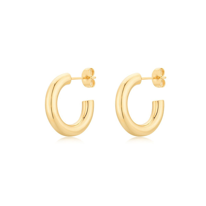 BYOU Jewelry - Small Gold Hoop Earrings – BYOUJEWELRY