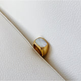 Cecile Shell Ring - BYOUJEWELRY
