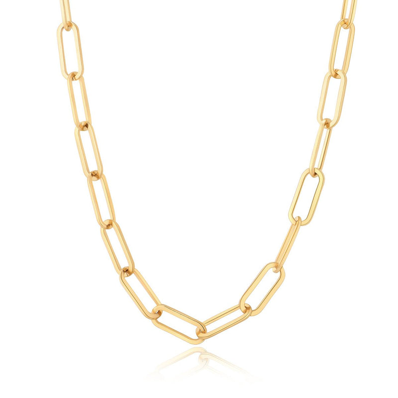 Claudia Chain Link Necklace - BYOUJEWELRY