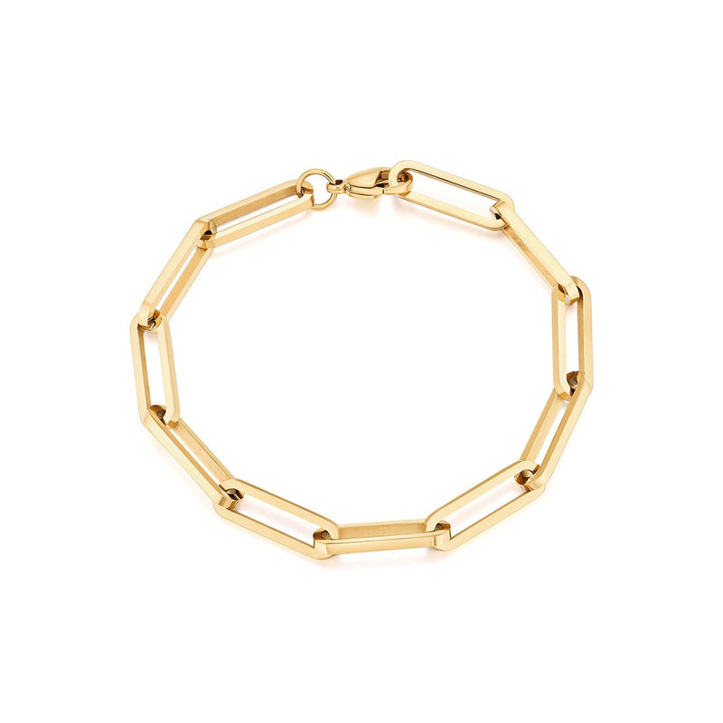 Gold Chain Link Bracelet - BYOUJEWELRY