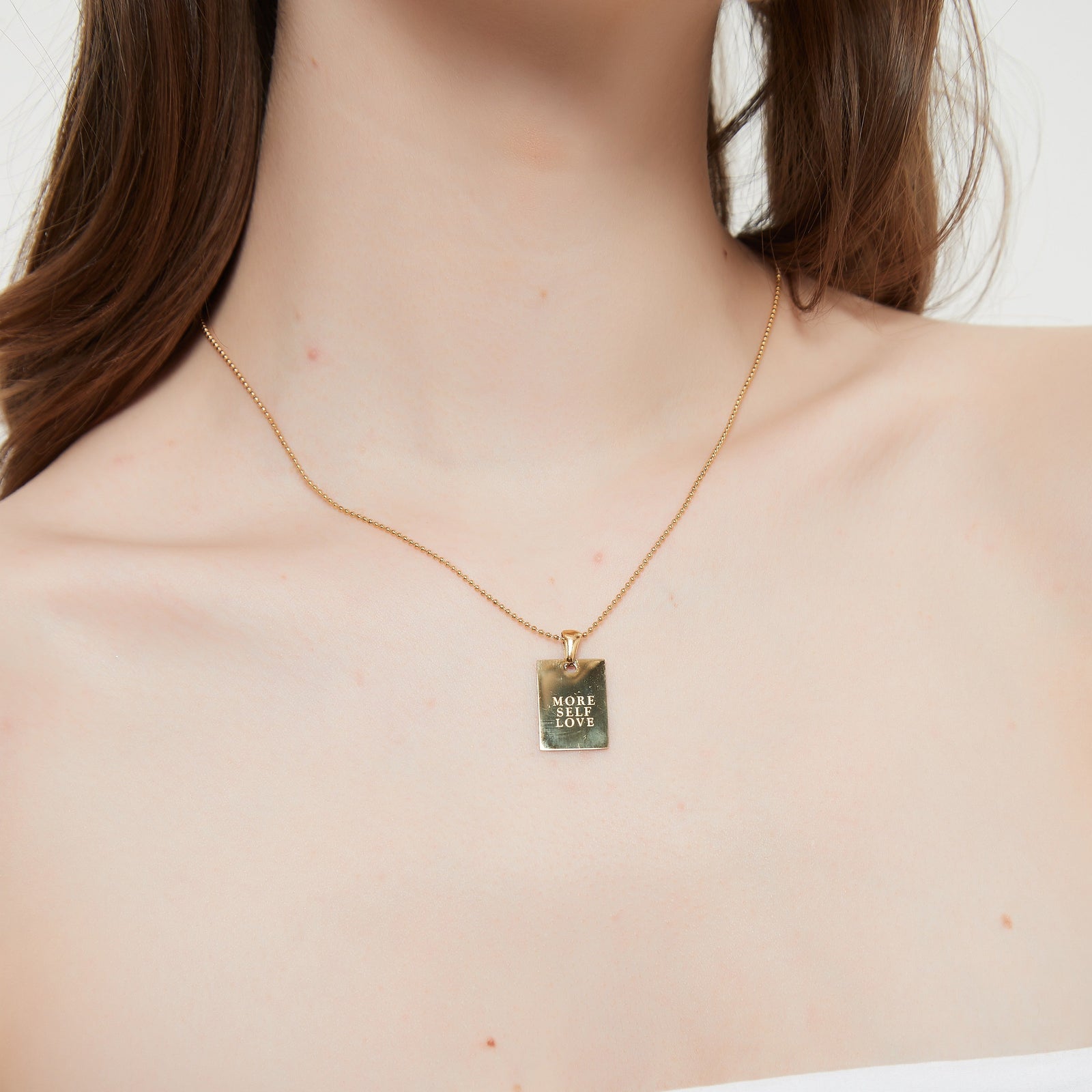 BYOU Jewelry - Gold Pendant Necklace – BYOUJEWELRY