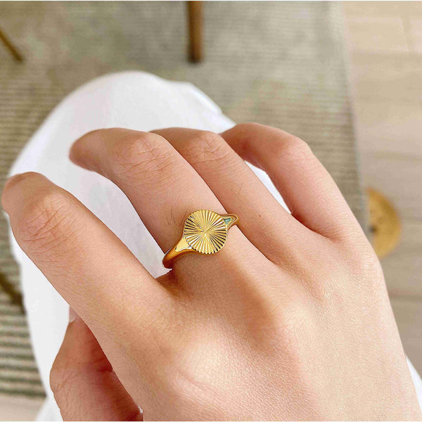 Renee Round Ring - BYOUJEWELRY