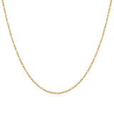 Sophie Gold Figaro Chain - BYOUJEWELRY