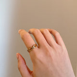 Stella Chain Link Ring - BYOUJEWELRY