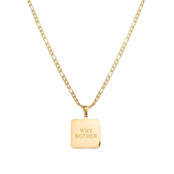 Why Bother Necklace - BYOUJEWELRY